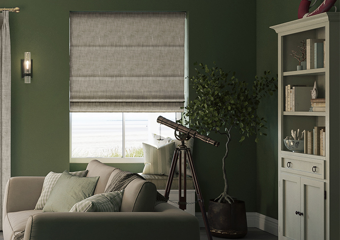 Foxford, Shetland - Motorised Roman Blind - Image 3